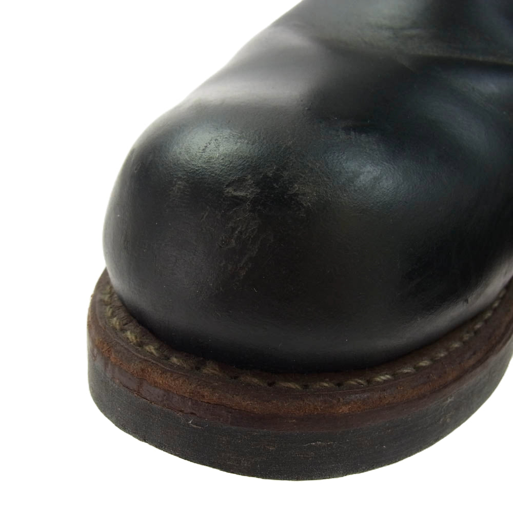 RED WING レッドウィング 2976 2013年製 SHORT ENGINEER BOOTS ショート エンジニアブーツ ブラック系 8.5D【中古】