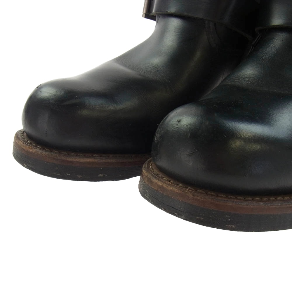 RED WING レッドウィング 2268 2013年製 ENGINEER BOOTS エンジニアブーツ ブラック系 8D【中古】