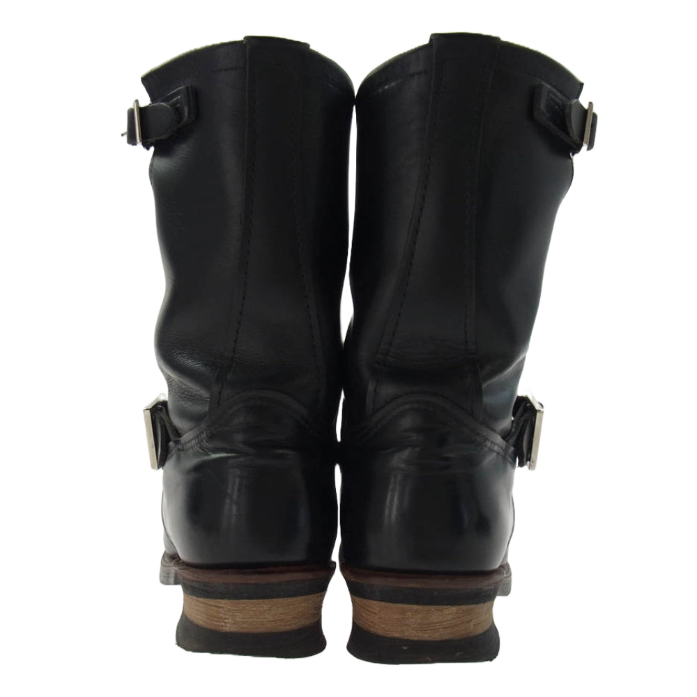 RED WING レッドウィング 2268 2013年製 ENGINEER BOOTS エンジニアブーツ ブラック系 8D【中古】