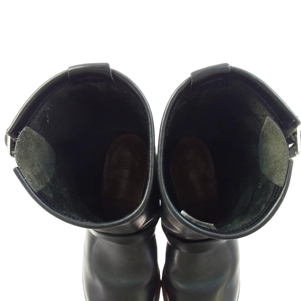 RED WING レッドウィング 2268 2013年製 ENGINEER BOOTS エンジニアブーツ ブラック系 8D【中古】
