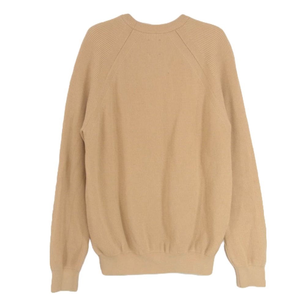 バトナー BN-23FN-064 BEAMS ビームス別注 HYPER TWIST WOOL ハイパーツイスト クルーネック ニット セーター ブラウン系 1【中古】