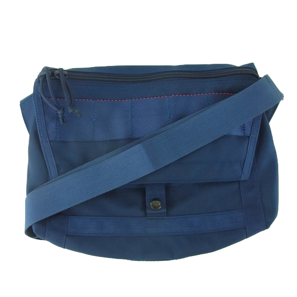BRIEFING ブリーフィング BEAMS ビームス別注 FLEET MESSENGER BAG メッセンジャー ショルダー バッグ ネイビー系【中古】