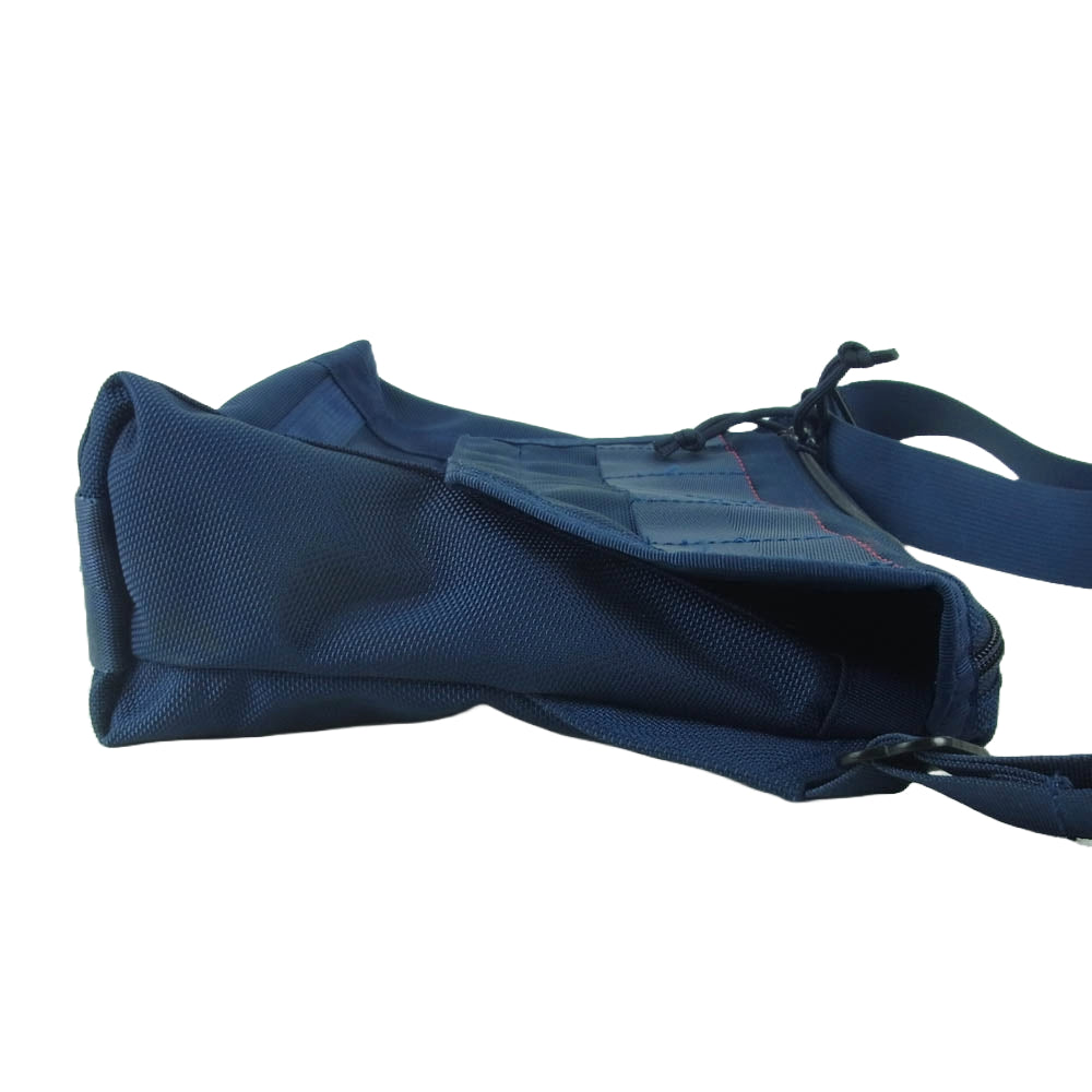 BRIEFING ブリーフィング BEAMS ビームス別注 FLEET MESSENGER BAG メッセンジャー ショルダー バッグ ネイビー系【中古】