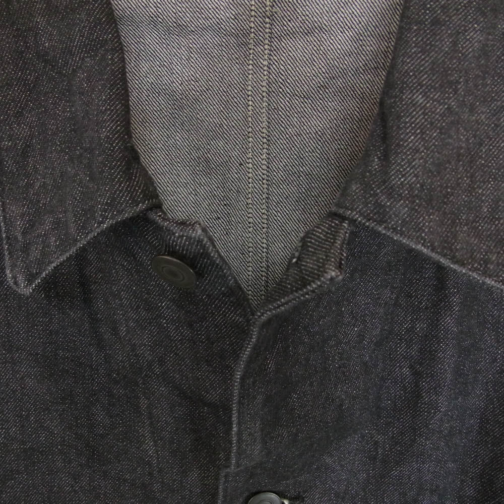 blurhms ROOTSTOCK ブラームスルーツストック bROOTS523F5 13.5oz Selvage Denim Coverall セルビッチ デニム カバーオール ブラック系 3【極上美品】【中古】