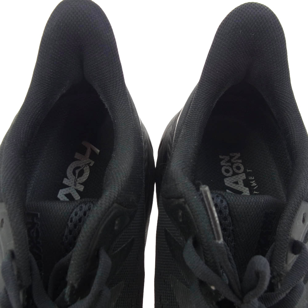 HOKA ONE ONE ホカ オネオネ 1110508 クリフトン 7 ランニング スニーカー ブラック系 27.5cm【中古】