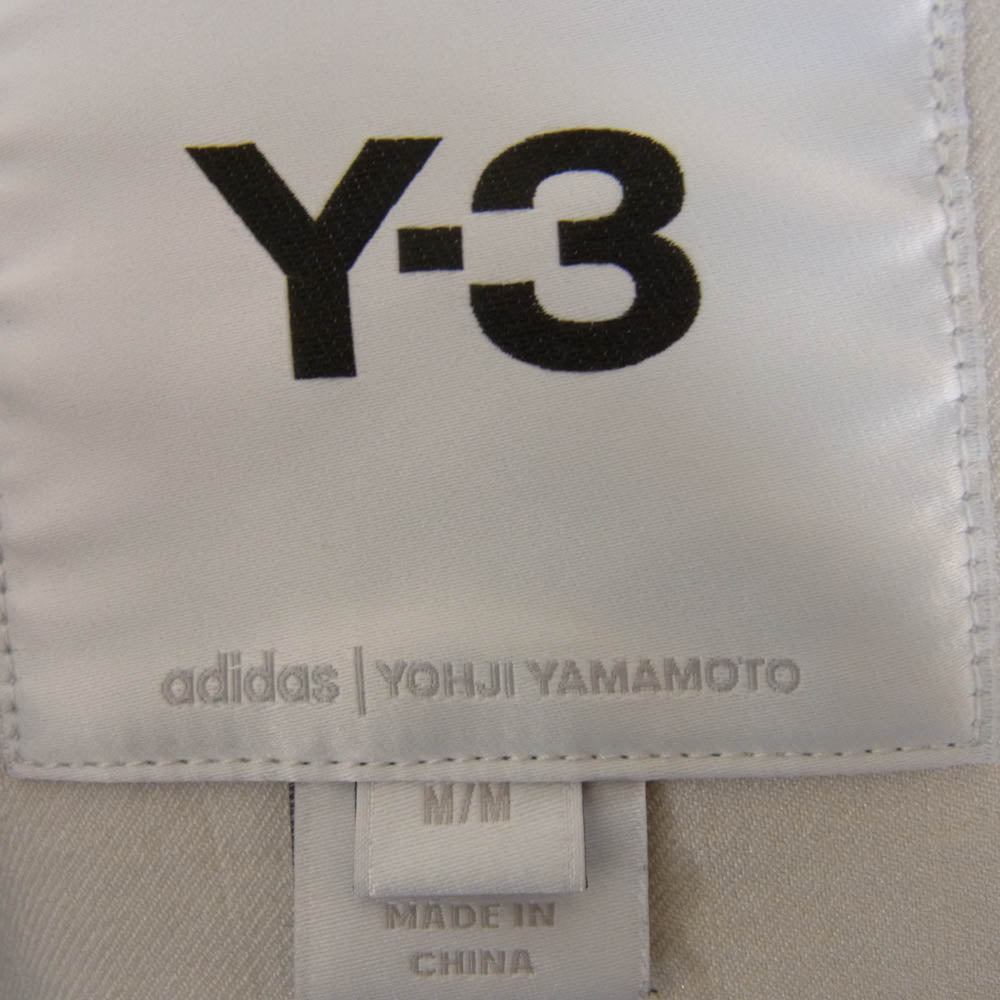 Y-3 Yohji Yamamoto ワイスリー ヨウジヤマモト A2E001 TRACK TOP ジップアップ サイドジップ トラック ジャケット グレー系 M【中古】