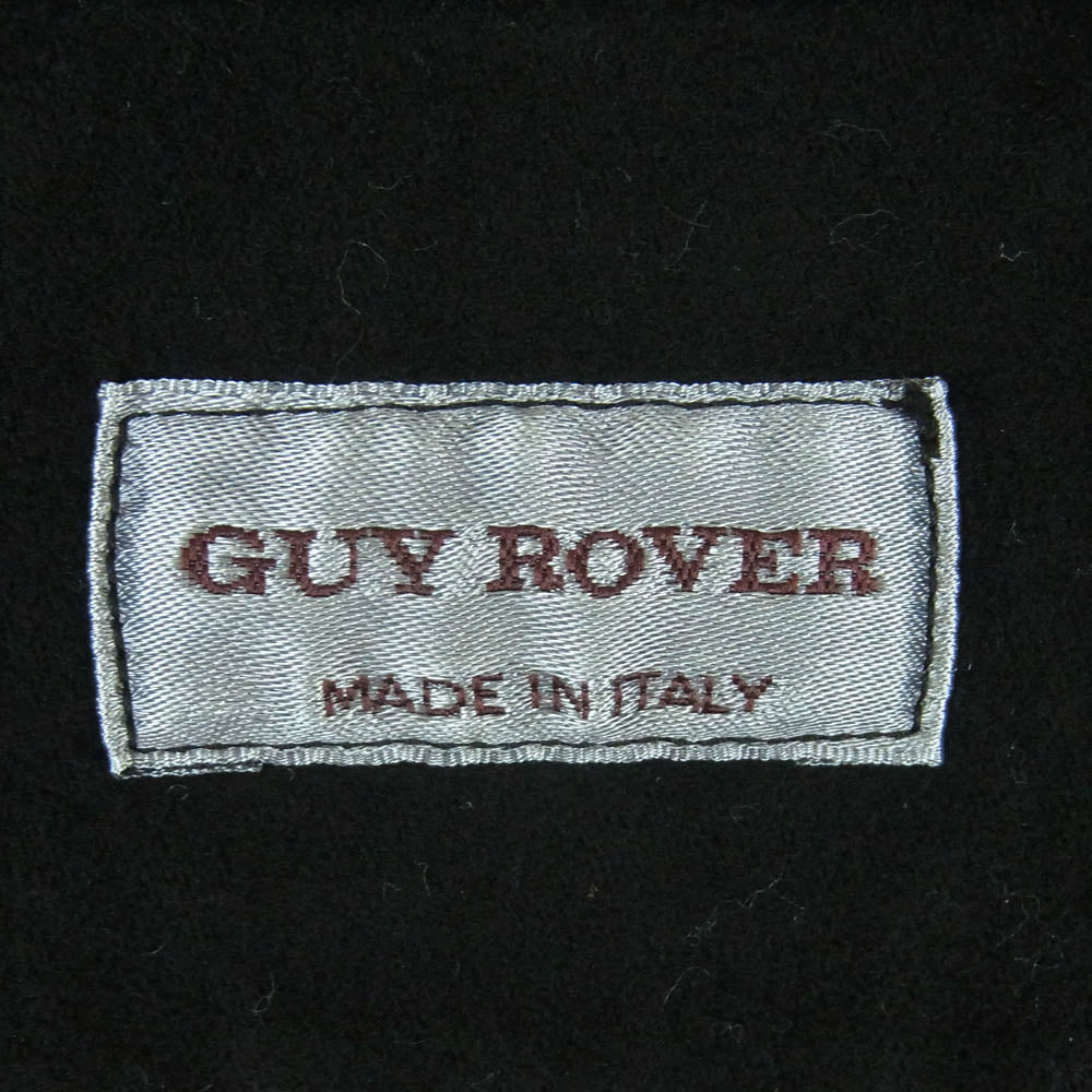 GUY ROVER ギローバー BEAMS 別注 モールスキン 長袖 シャツ ジャケット イタリア製 ブラック系 M【中古】
