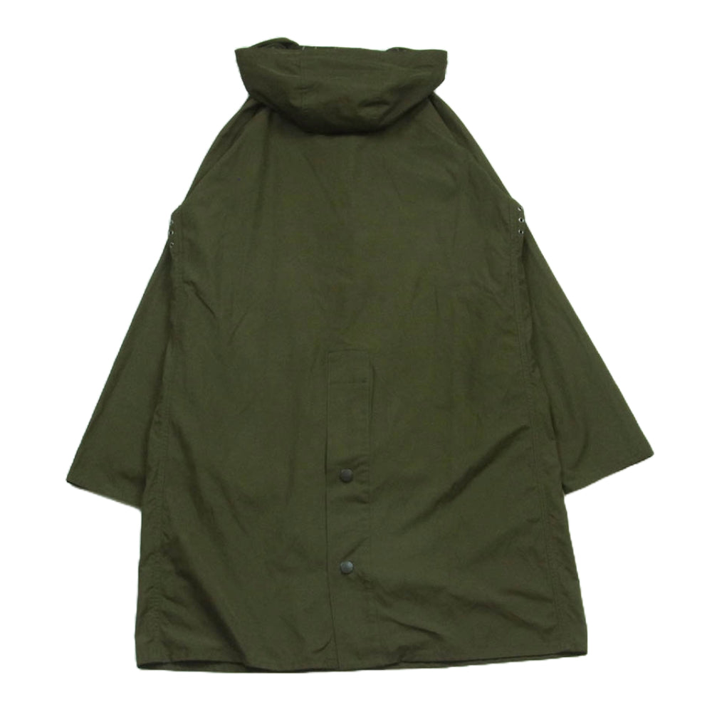 Barbour バブアー 2001181 フーデッド ハンティング コート 中国製 グリーン系 38【中古】