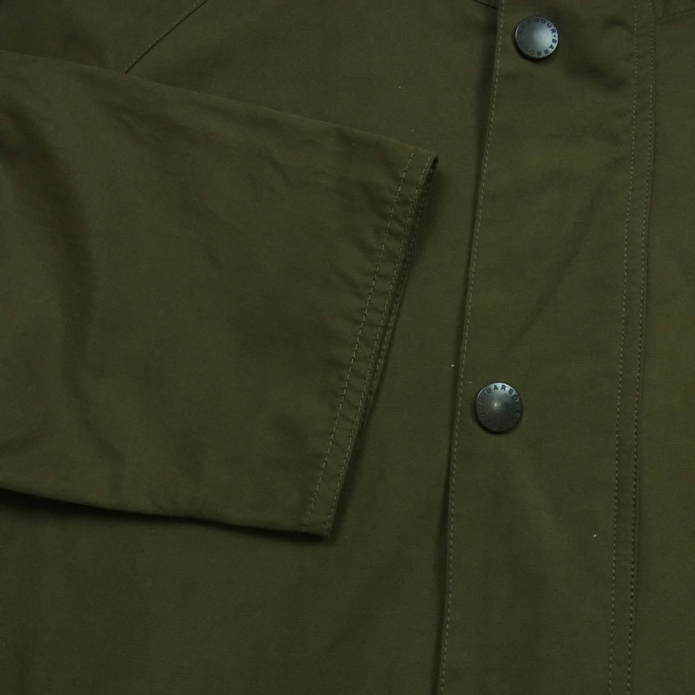 Barbour バブアー 2001181 フーデッド ハンティング コート 中国製 グリーン系 38【中古】