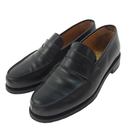 Paraboot パラブーツ 135112 ADONIS アドニス レザー ローファー ブラック系 6.5【中古】