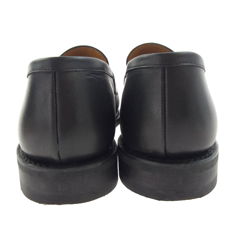 Paraboot パラブーツ 135112 ADONIS アドニス レザー ローファー ブラック系 6.5【中古】