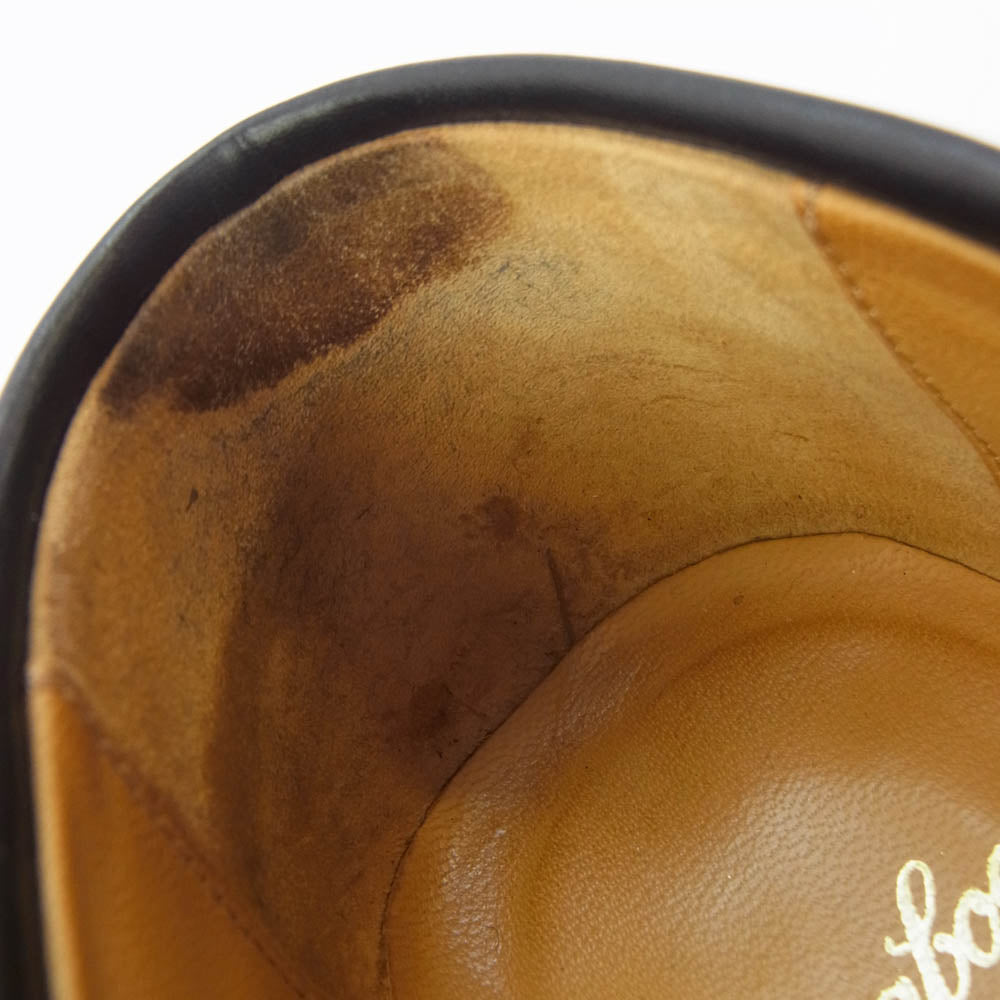Paraboot パラブーツ 135112 ADONIS アドニス レザー ローファー ブラック系 6.5【中古】