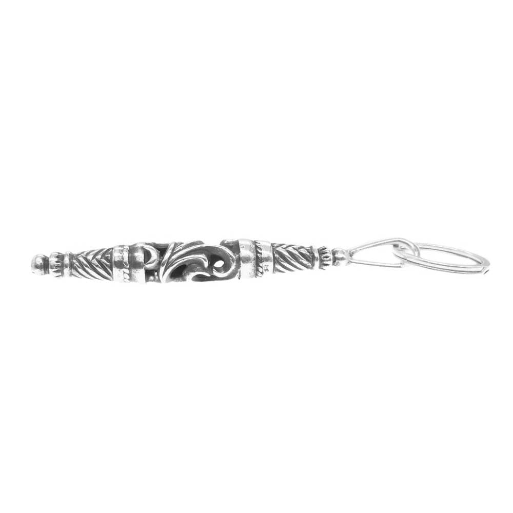 CHROME HEARTS クロムハーツ（原本無） SMALL ROLLER スモール ローラー キーリング キーホルダー シルバー系【中古】