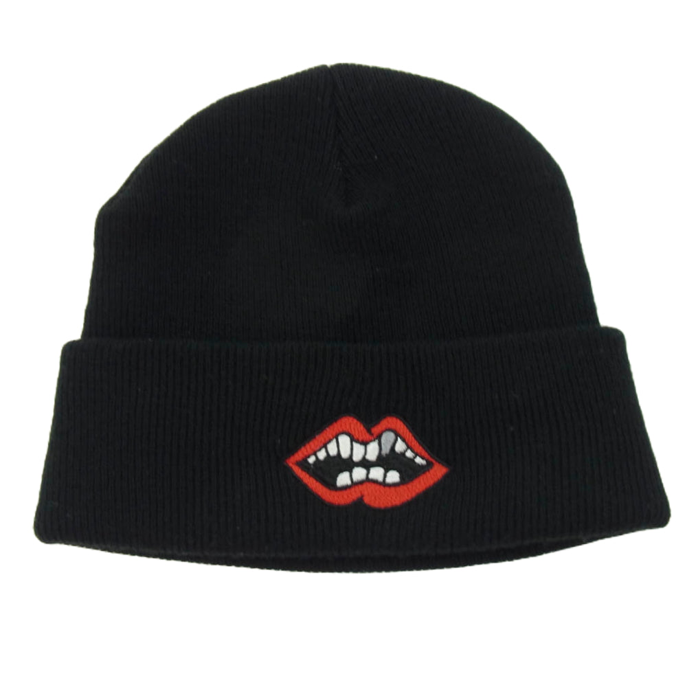 CHROME HEARTS クロムハーツ（原本無） PPO WOOL WATCH CAP ワッチ キャップ ビーニー ブラック系【中古】