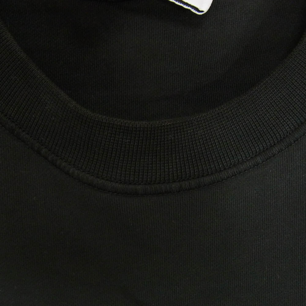 STONE ISLAND ストーンアイランド 24AW 811563051 CREWNECK SWEAT SHIRT バッジ ワッペン付 クルーネック スウェット シャツ ブラック系 M【中古】