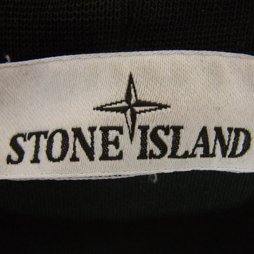 STONE ISLAND ストーンアイランド 24AW 811563051 CREWNECK SWEAT SHIRT バッジ ワッペン付 クルーネック スウェット シャツ ブラック系 M【中古】
