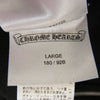 CHROME HEARTS クロムハーツ（原本無） SWTSHRT HD ZIP バックアーチロゴ プリント ダガー ジップアップ フーディ パーカー ブラック系 L【美品】【中古】