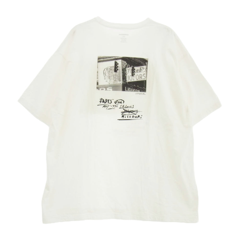 NEIGHBORHOOD ネイバーフッド 22SS ON-2 C-TEE プリント Ｔシャツ 半袖 ホワイト系 XXL【中古】