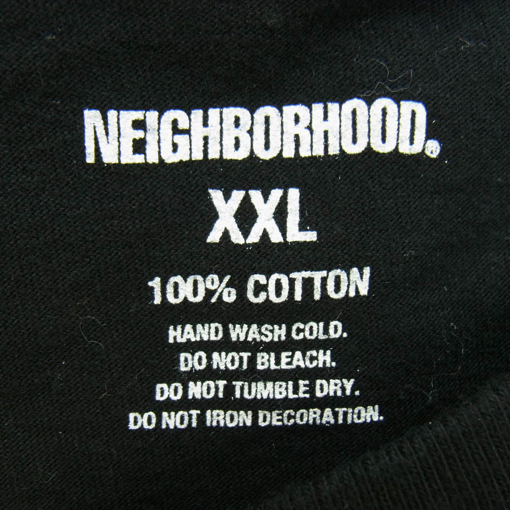 NEIGHBORHOOD ネイバーフッド 23SS NH-13 The Filth and The Fury TEE 半袖 Tシャツ ブラック系 XXL【中古】