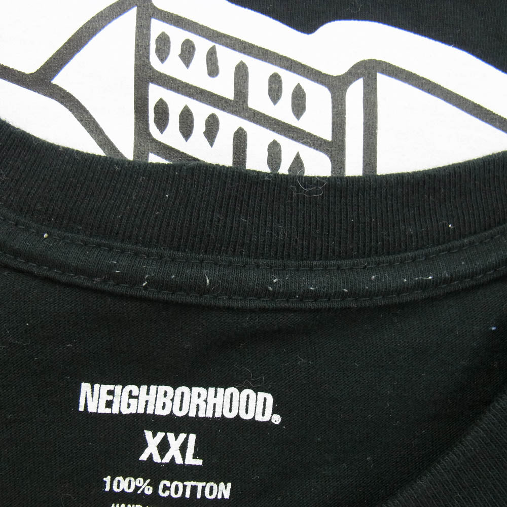NEIGHBORHOOD ネイバーフッド 23SS NH-13 The Filth and The Fury TEE 半袖 Tシャツ ブラック系 XXL【中古】