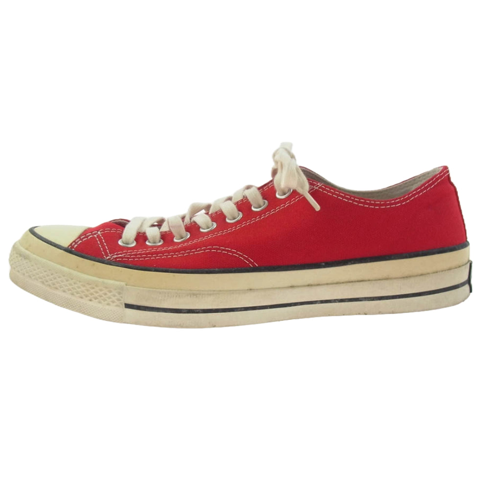 CONVERSE コンバース 6J1002A97 ADDICT CHUCK TAYLOR CANVAS OX ローカット キャンバス スニーカー レッド系 30cm【中古】