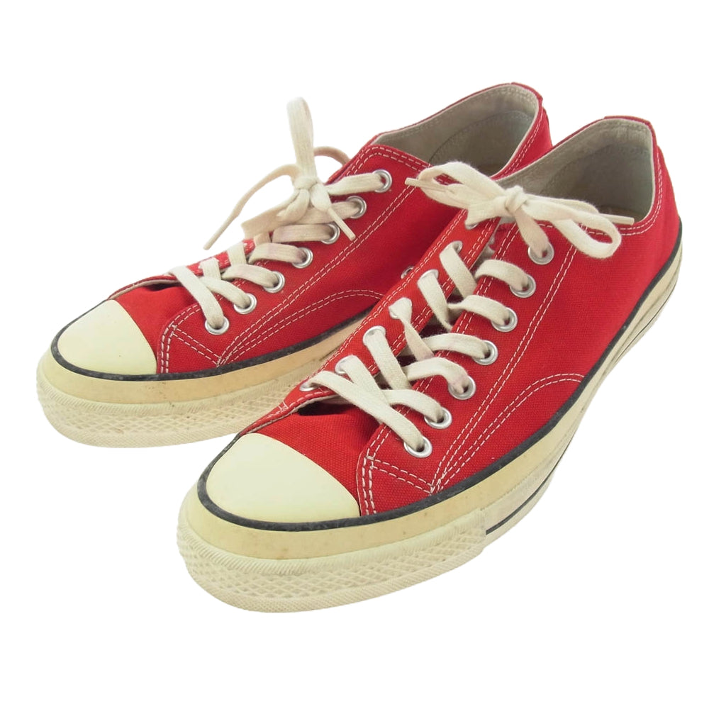 CONVERSE コンバース 6J1002A97 ADDICT CHUCK TAYLOR CANVAS OX ローカット キャンバス スニーカー レッド系 30cm【中古】