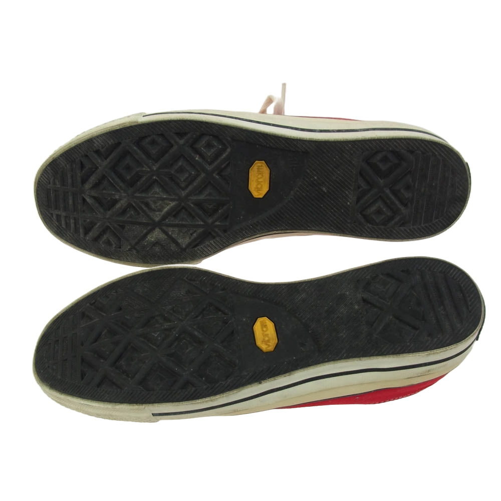 CONVERSE コンバース 6J1002A97 ADDICT CHUCK TAYLOR CANVAS OX ローカット キャンバス スニーカー レッド系 30cm【中古】