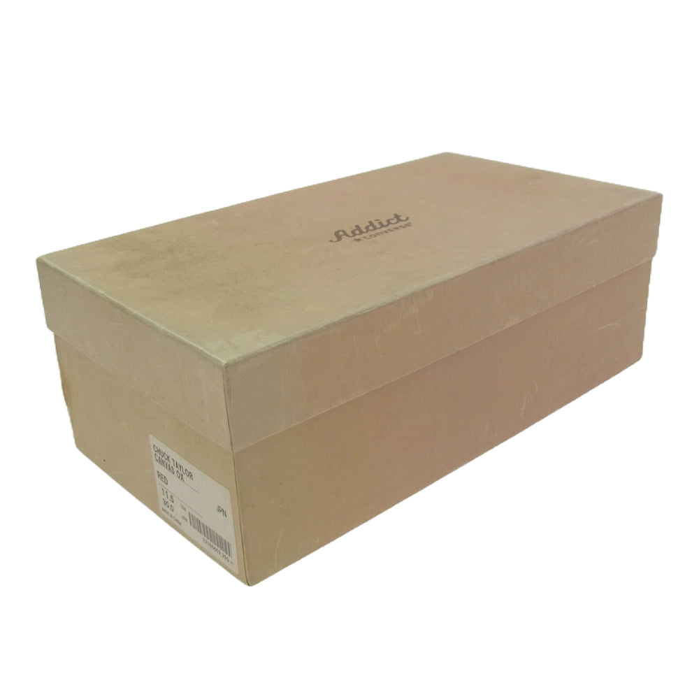 CONVERSE コンバース 6J1002A97 ADDICT CHUCK TAYLOR CANVAS OX ローカット キャンバス スニーカー レッド系 30cm【中古】