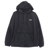 NEIGHBORHOOD ネイバーフッド 22AW 222TSNH-JKM02 ANORAK JK バック ロゴプリント ナイロン アノラック ジャケット ブラック系 L【中古】
