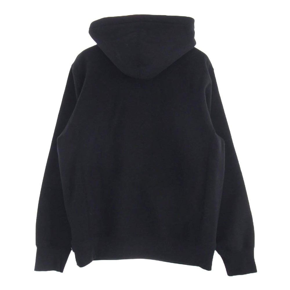 Supreme シュプリーム 19SS × SWAROVSKI スワロフスキー Box Logo Hooded Sweatshirt ボックスロゴ プルオーバー パーカー ブラック系 M【中古】