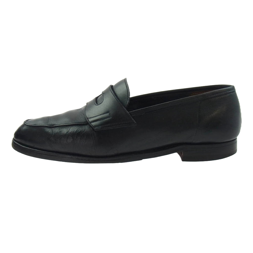 John Lobb ジョンロブ LOPEZ ロペス レザー ローファー シューズ ブラック系【中古】