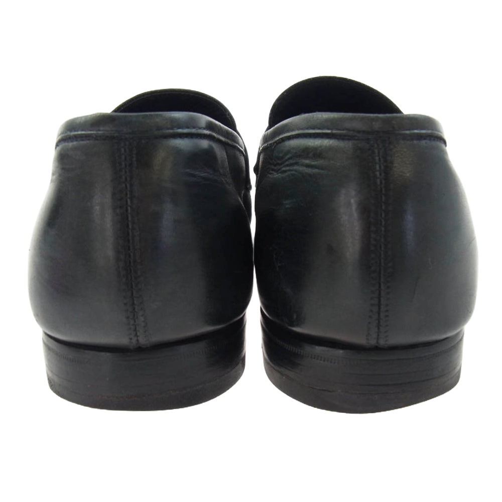 John Lobb ジョンロブ LOPEZ ロペス レザー ローファー シューズ ブラック系【中古】