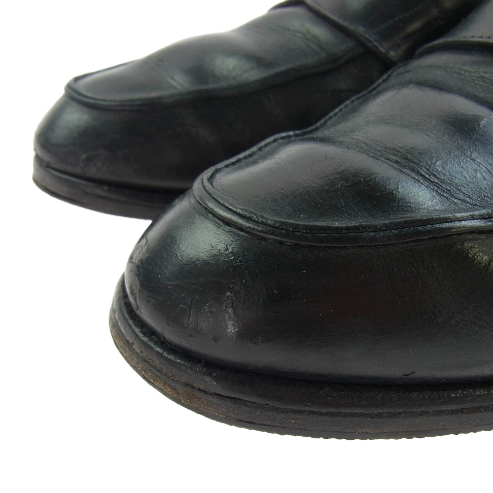 John Lobb ジョンロブ LOPEZ ロペス レザー ローファー シューズ ブラック系【中古】