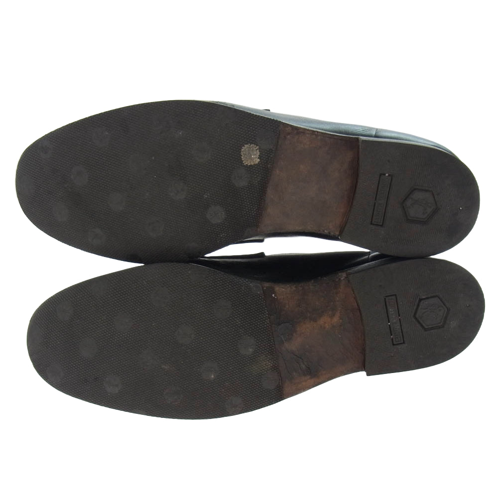 John Lobb ジョンロブ LOPEZ ロペス レザー ローファー シューズ ブラック系【中古】