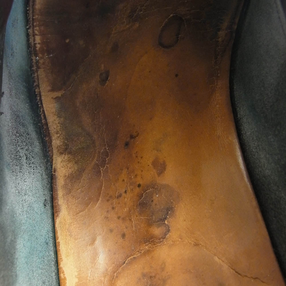 John Lobb ジョンロブ LOPEZ ロペス レザー ローファー シューズ ブラック系【中古】