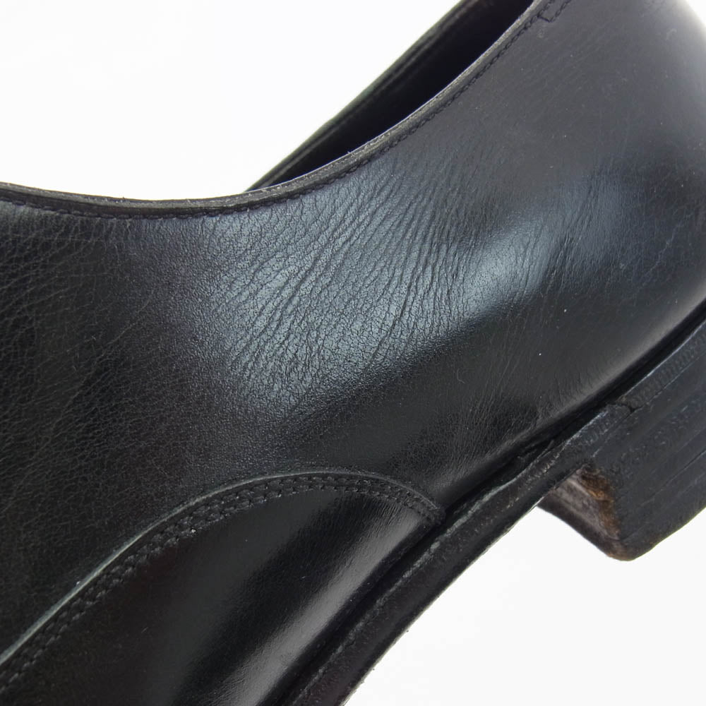 John Lobb ジョンロブ LONDON ビスポーク シューズ パンチド キャップトゥ ブラック系 実寸28cm【中古】