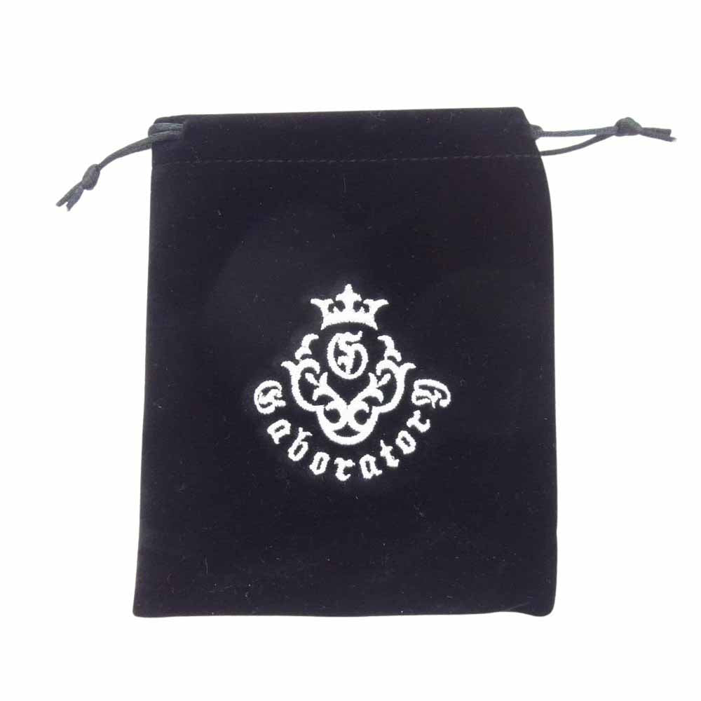 GABOR ガボール ガボラトリーホールディング ギャランティ付属 オールスカルリンク ブレスレット シルバー系【美品】【中古】