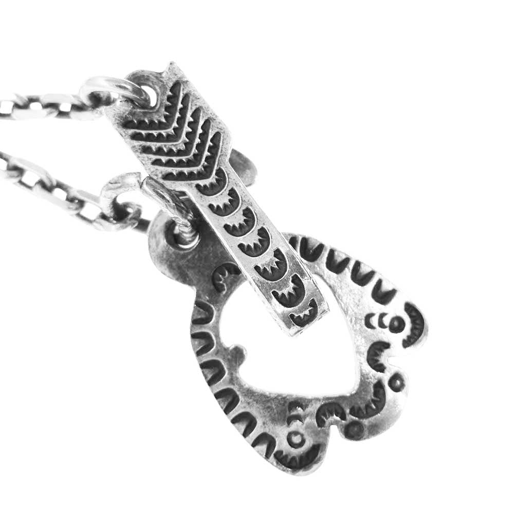 FIRST ARROW's ファーストアローズ サンダーバード アローフック スタンプワーク チェーン ネックレス シルバー系【中古】