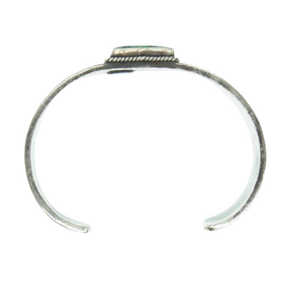 FIRST ARROW's ファーストアローズ HOOPER WORKS スタンプワーク ターコイズ ブレスレット シルバー系【中古】