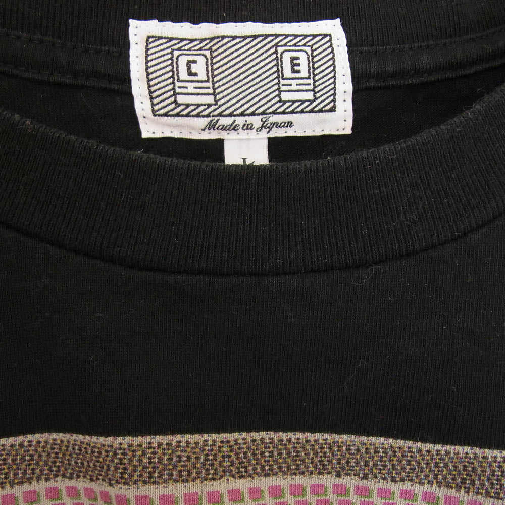 シーイー MD TRANSMITTER LONG SLEEVE グラフィック ロングスリーブ カットソー 長袖 ブラック系 L【中古】