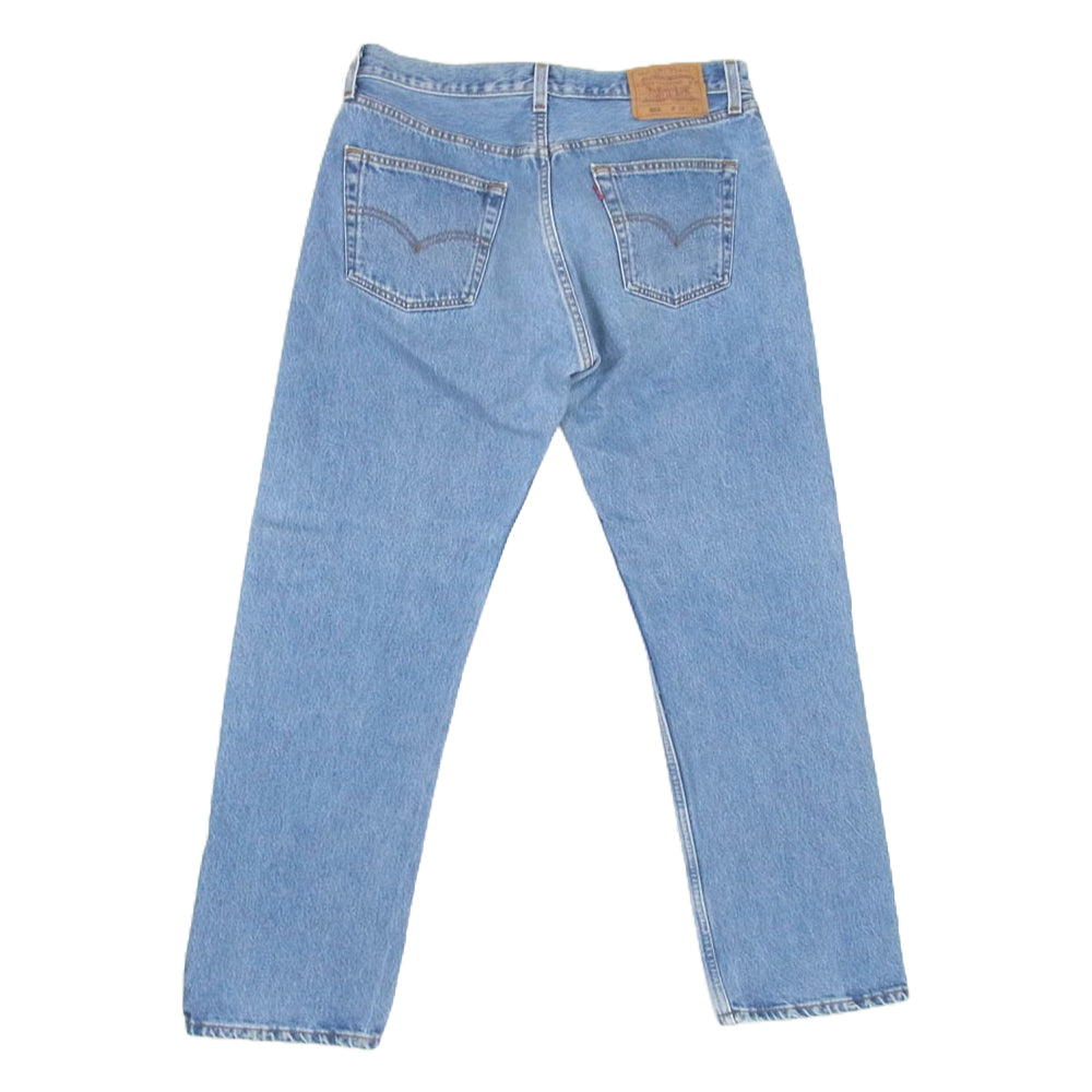 Levi's リーバイス 90's USA製 501 ストレート デニムパンツ ボタンフライ ボタン裏刻印553 インディゴブルー系 34【中古】