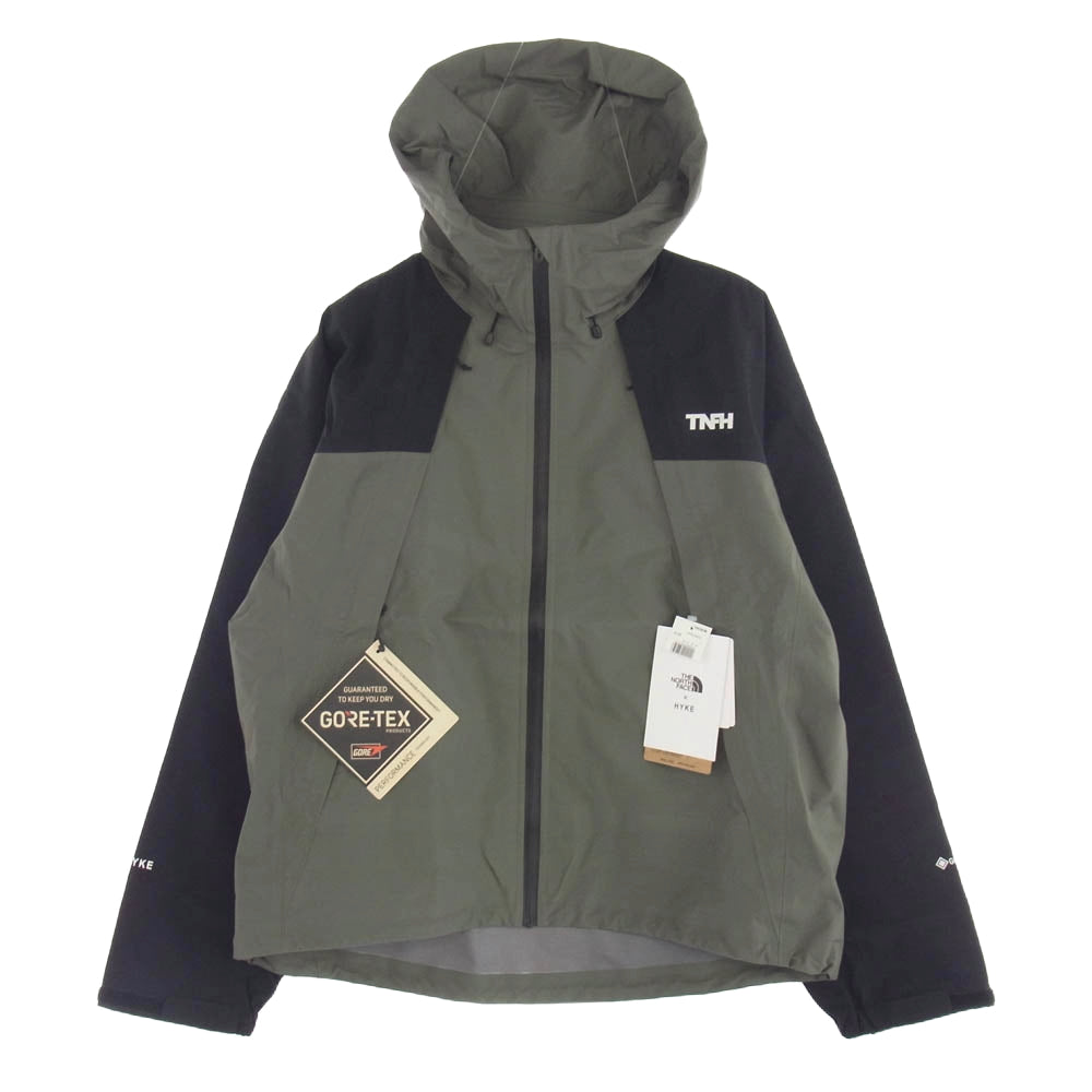 THE NORTH FACE ノースフェイス 24AW NPW245HK ×HYKE ハイク GTX Trail Jacket ゴアテックストレイルジャケット ナイロン ジャケット ブラック系 カーキ系 L【新古品】【未使用】【中古】