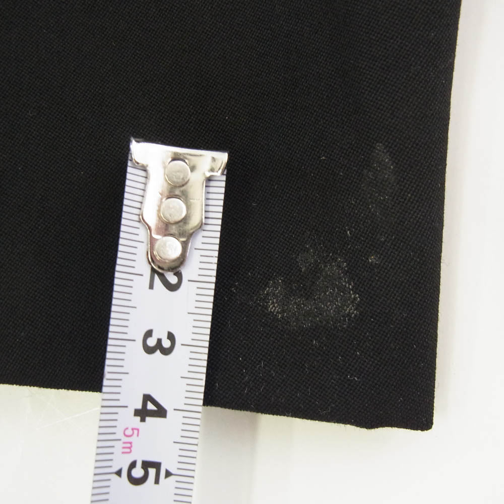 LOUIS VUITTON ルイ・ヴィトン V8309 側章 ウール スラックス パンツ ブラック系 50【中古】