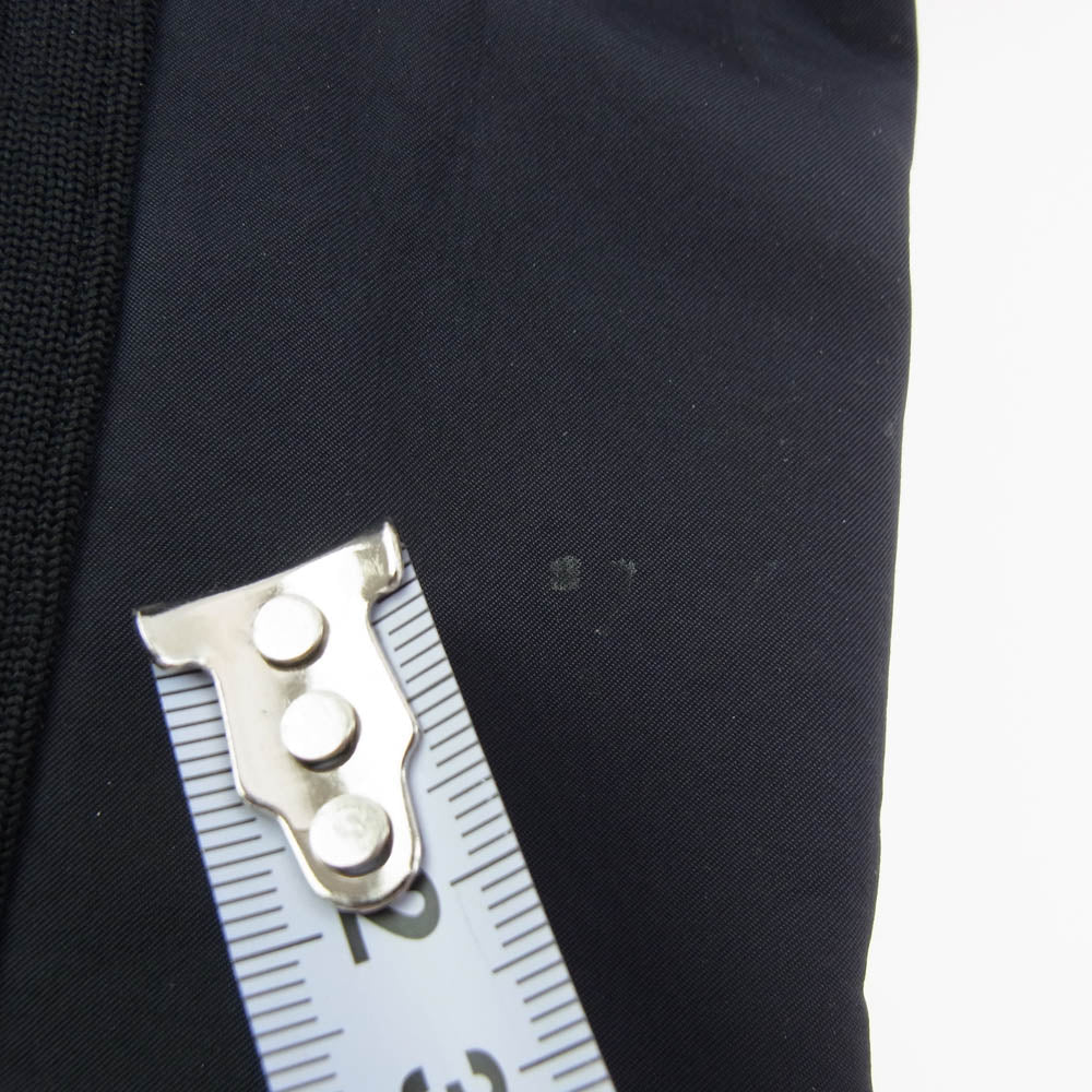 LOUIS VUITTON ルイ・ヴィトン HDY17W 側章 サイドライン ナイロン切替 スウェット イージー パンツ ブラック系 XXL【中古】