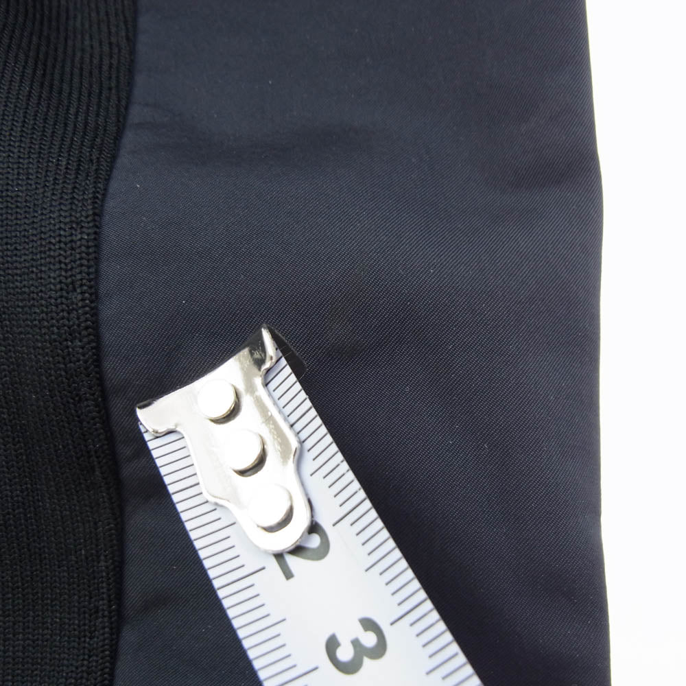 LOUIS VUITTON ルイ・ヴィトン HDY17W 側章 サイドライン ナイロン切替 スウェット イージー パンツ ブラック系 XXL【中古】