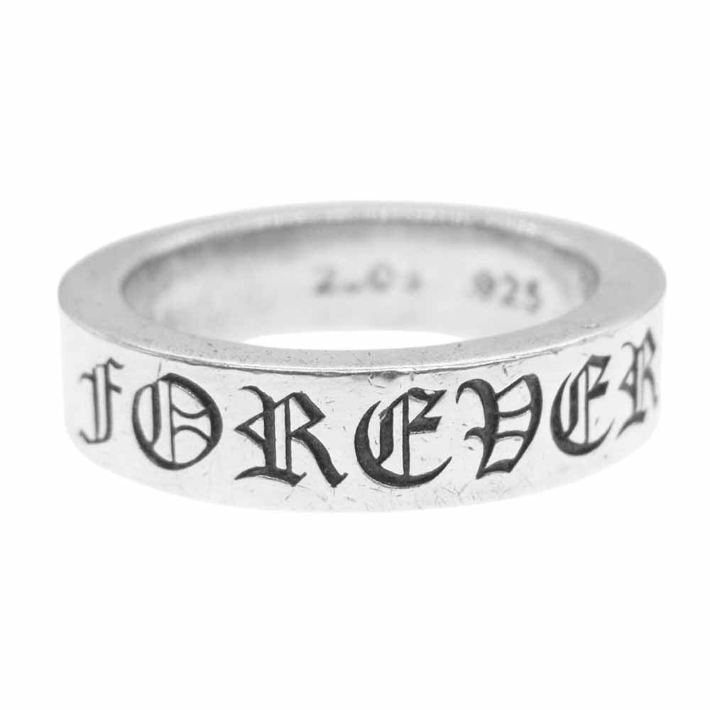 CHROME HEARTS クロムハーツ（原本無） SPACER FOREVER 6mm フォーエバー スペーサー リング シルバー系 19号【中古】