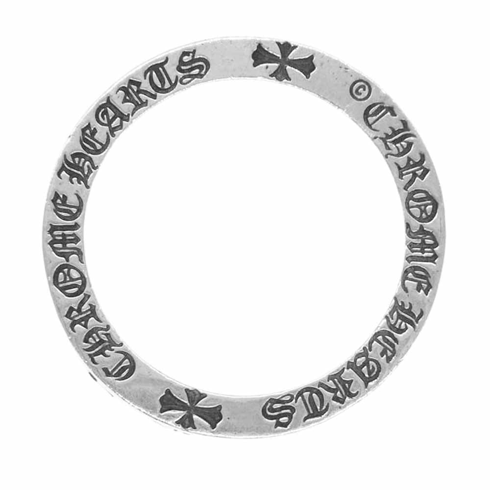 CHROME HEARTS クロムハーツ（原本無） SPACER FOREVER 6mm フォーエバー スペーサー リング シルバー系 19号【中古】