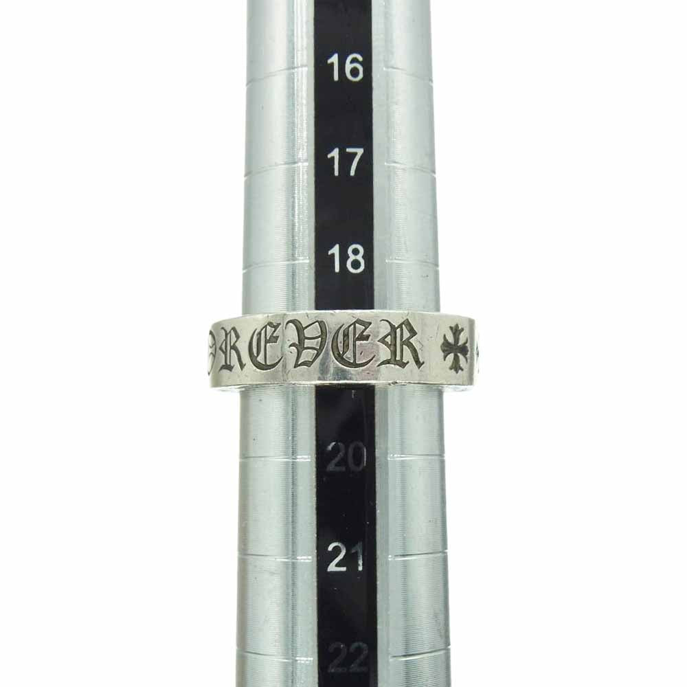 CHROME HEARTS クロムハーツ（原本無） SPACER FOREVER 6mm フォーエバー スペーサー リング シルバー系 19号【中古】