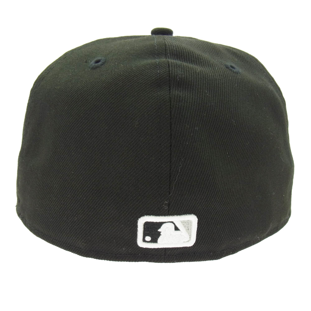 NEW ERA ニューエラ 59FIFTY Chicago White Sox シカゴ ホワイトソックス CAP 帽子 キャップ ブラック系【美品】【中古】