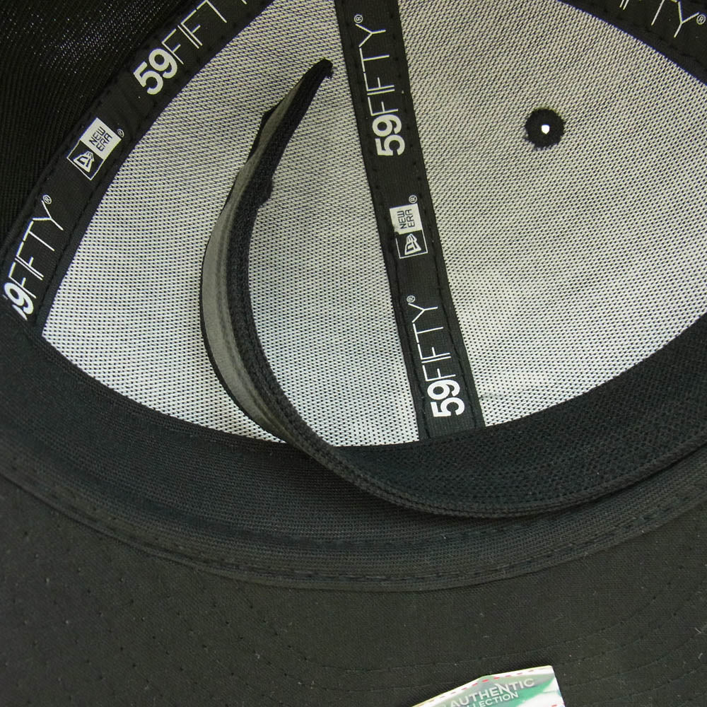 NEW ERA ニューエラ 59FIFTY Chicago White Sox シカゴ ホワイトソックス CAP 帽子 キャップ ブラック系【美品】【中古】